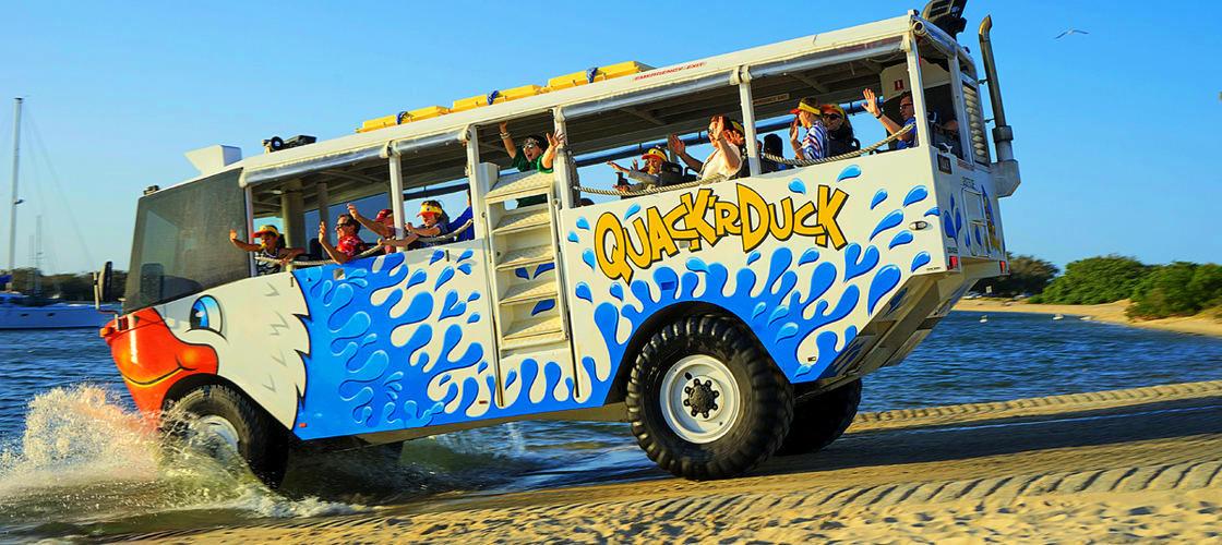 QuackrDuck Gold Coast City Tour and River Cruise